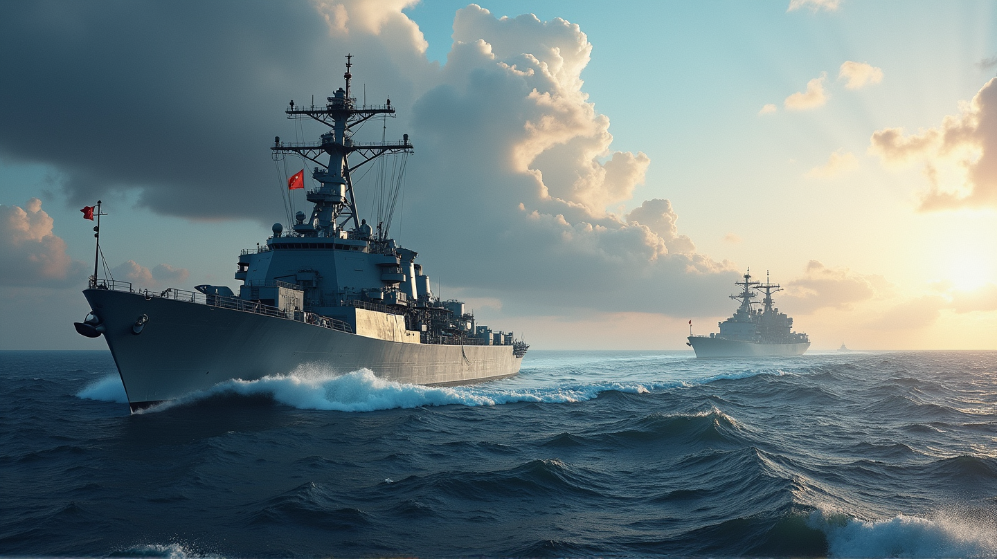 La Presencia Naval China Preocupa a la OTAN mientras se Acerca un Portaviones de EE. UU.