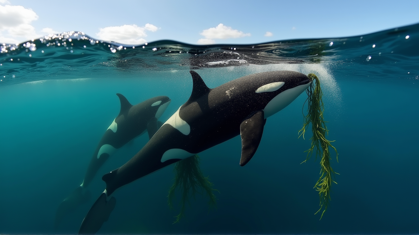 La Ingeniosa Táctica de Aseo de las Orcas Asombra a los Científicos