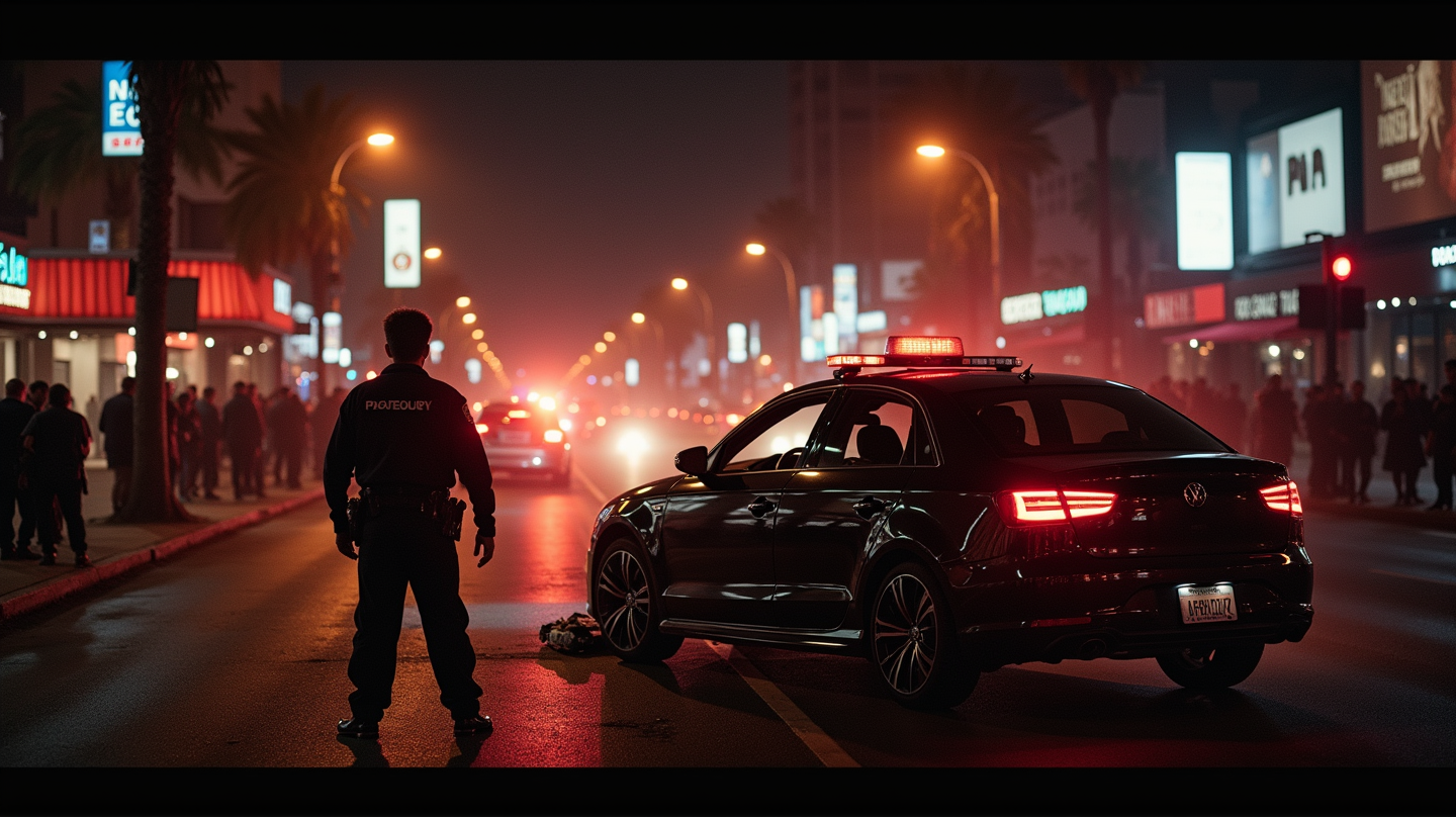Desentrañando una Tragedia: Ataque con Coche en Hollywood Deja 30 Heridos, Sospechoso Bajo Custodia