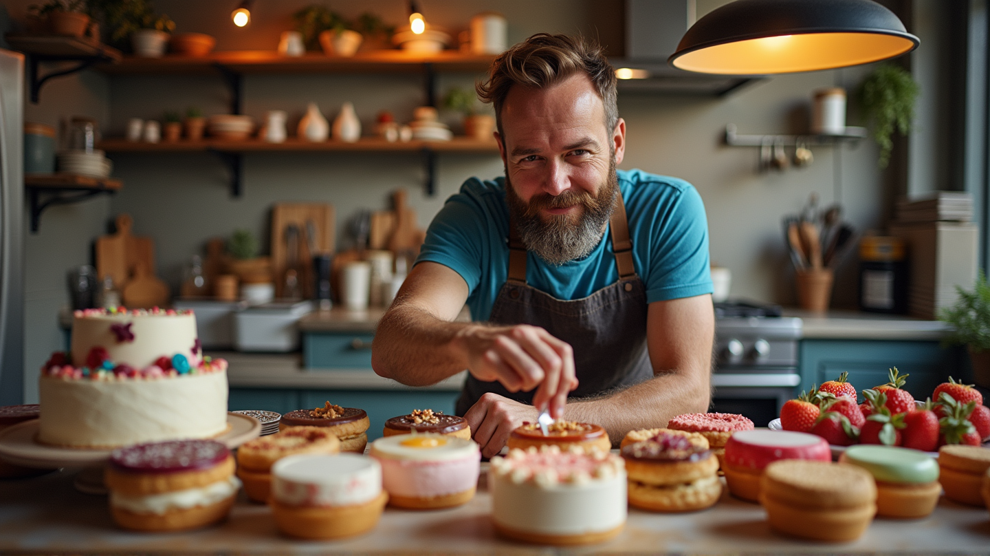 El Maestro de la Pastelería de Alabama Comparte su Dulce Legado: De las Celebridades a la Comunidad