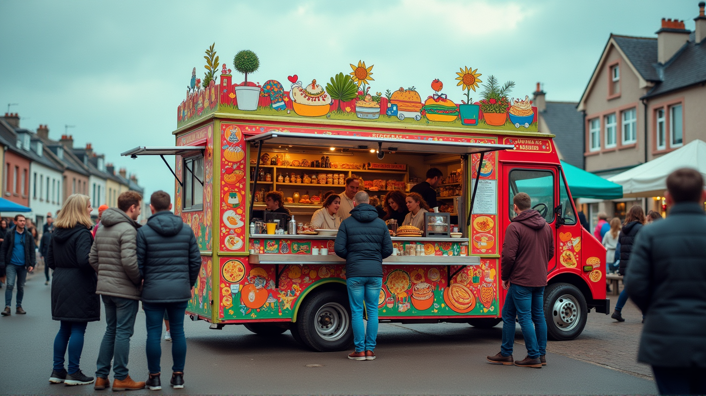 Descubre las Joyas del Comida Callejera de Verano en Irlanda: ¡Te Espera una Aventura Gastronómica!