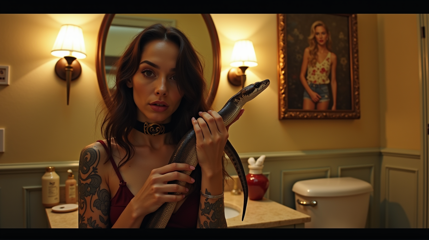 La Aventura con Serpientes de Zoë Kravitz: Un Caótico Día como Huésped en Casa de Taylor Swift