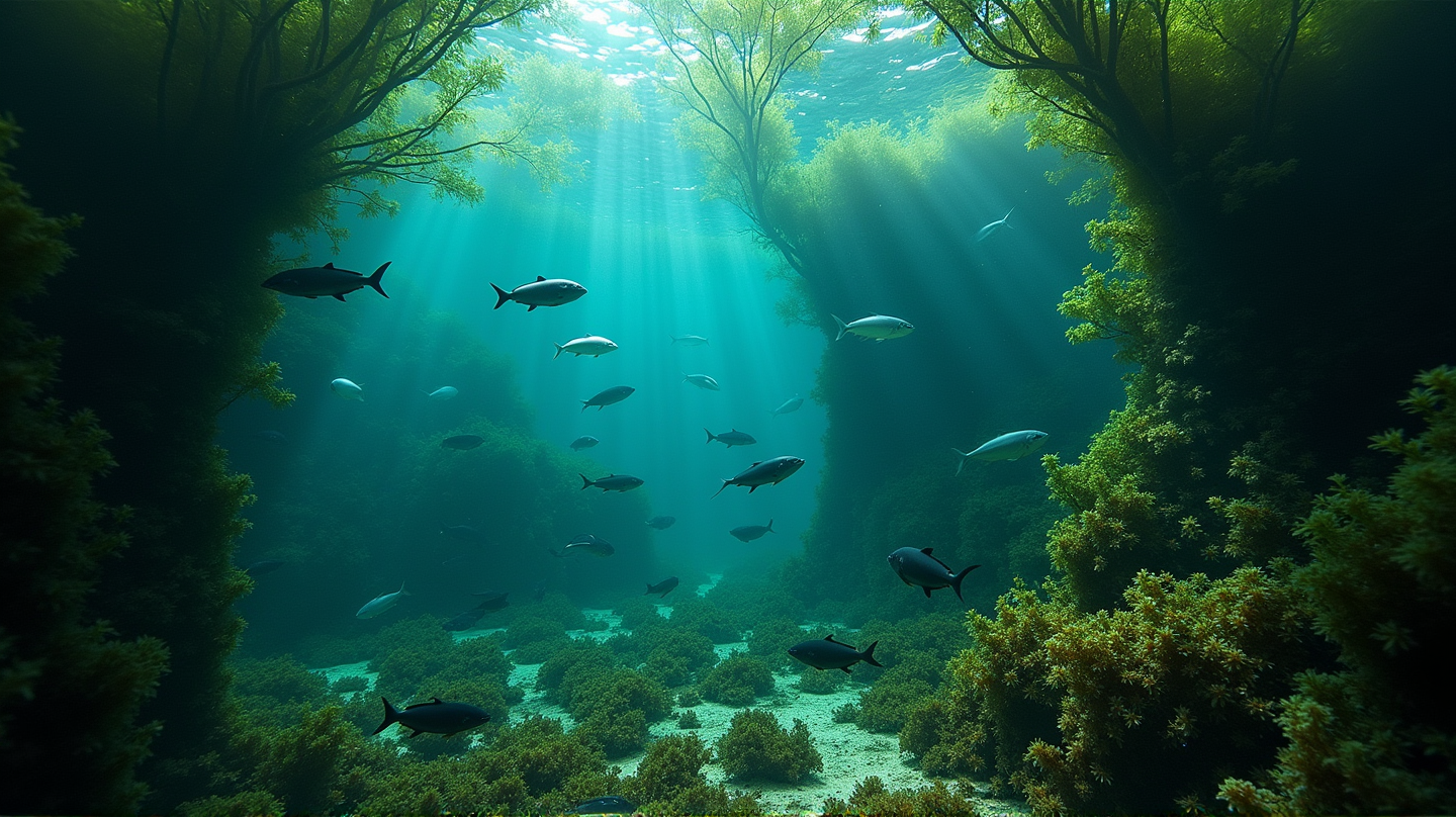 Refugios de Algas Demuestran Ser Más Saludables para los Mejores Amigos del Criador de Salmones