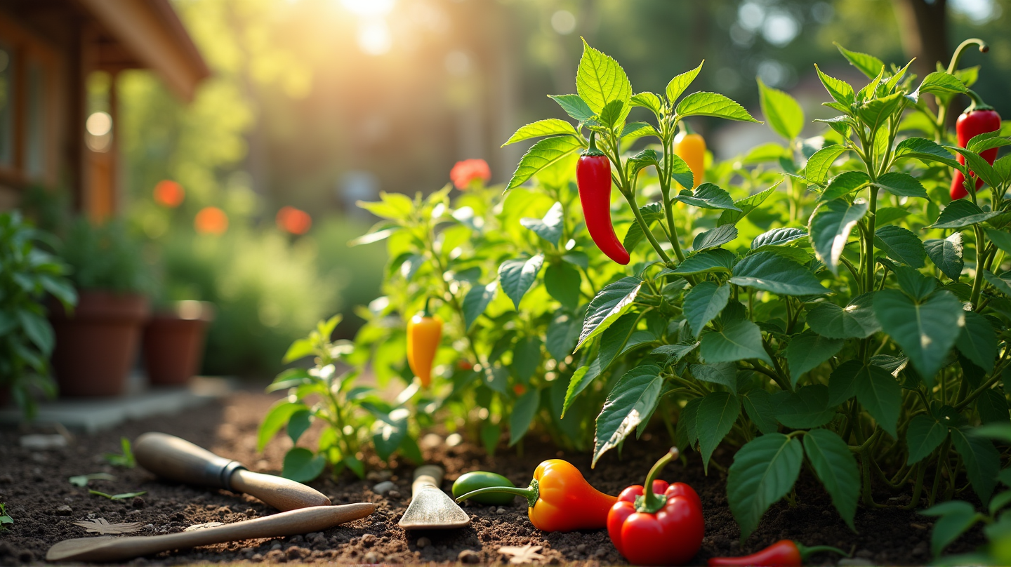 Descubriendo un Ingenioso Truco para Cultivar Pimientos Infinitos en Casa