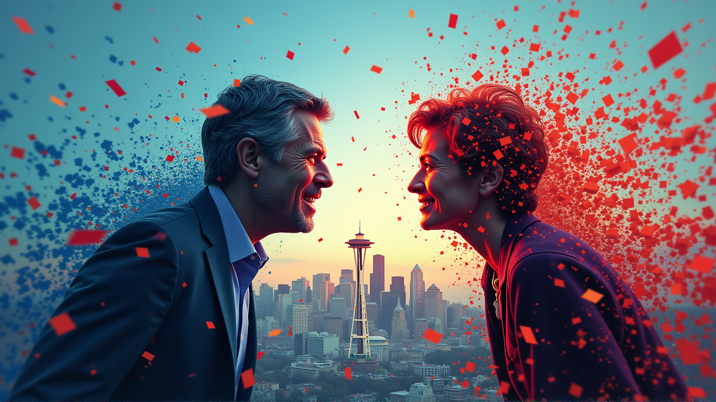 Duelo Digital: ¡Candidatos a la Alcaldía de Seattle Revuelven las Redes Sociales!
