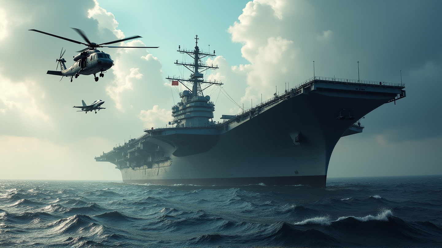 Dramáticos Accidentes Aéreos: Helicóptero y Caza de la Marina caen en el Mar de China Meridional