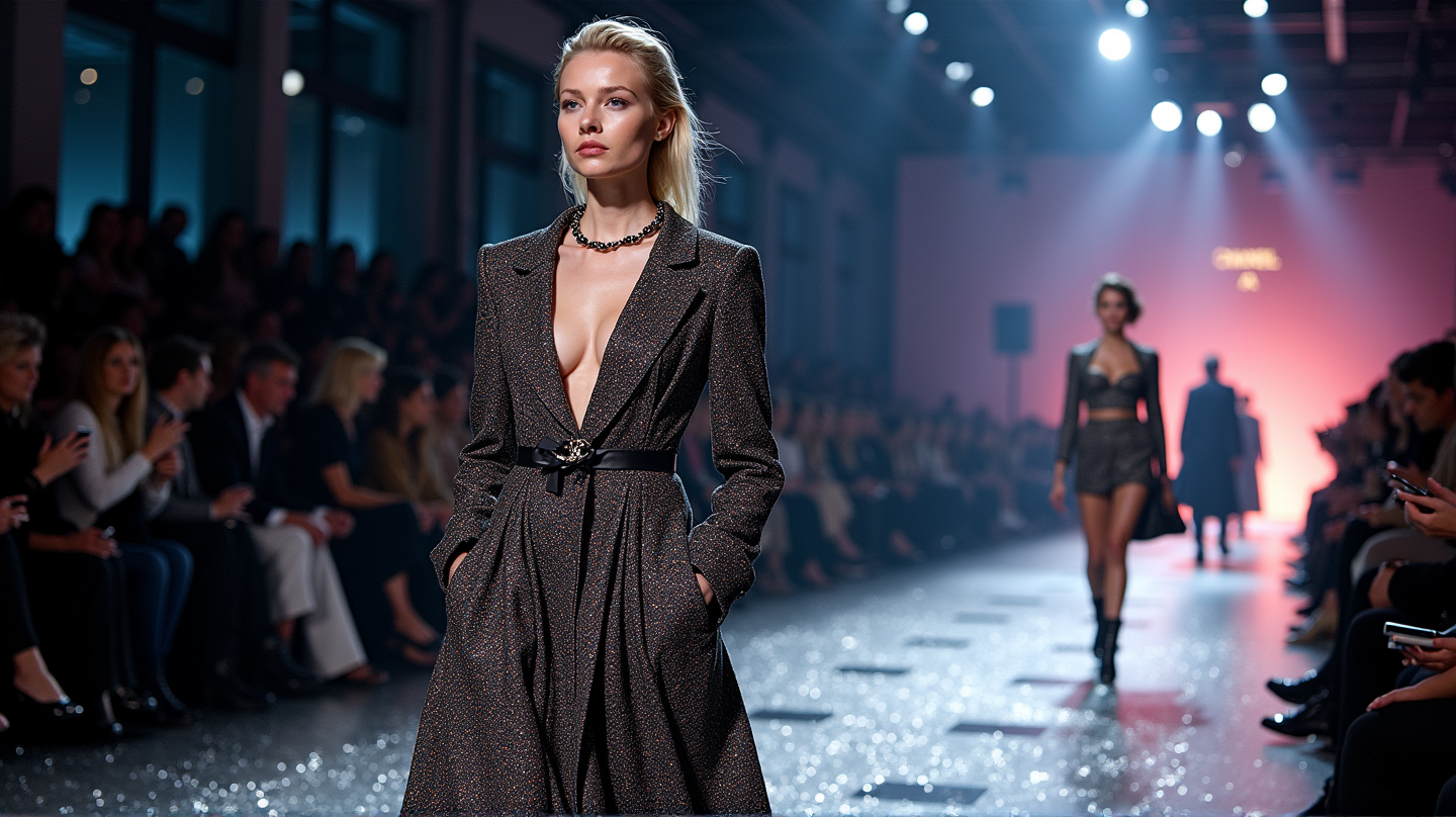 Triunfo de Celebridades y Glamour Cósmico: El Deslumbrante Debut de Matthieu Blazy en Chanel