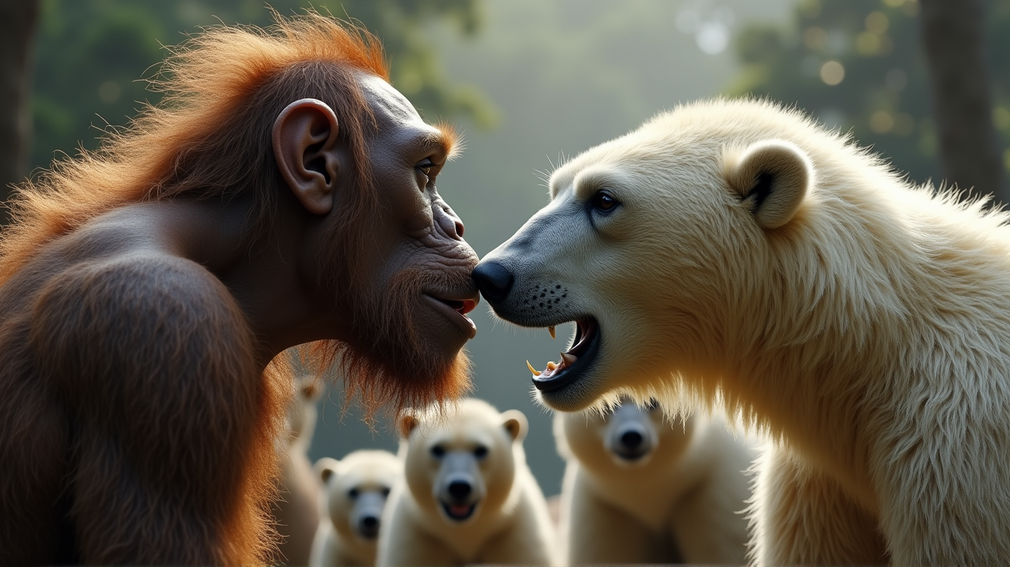 El primer beso: Una historia de amor de 21 millones de años