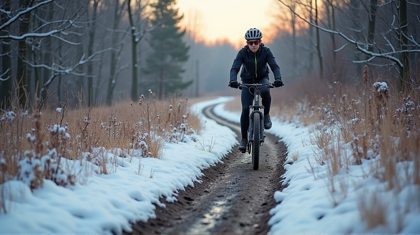 Ciclismo de Grava en Invierno: Consejos Esenciales para Deslizarse por Terrenos Resbaladizos