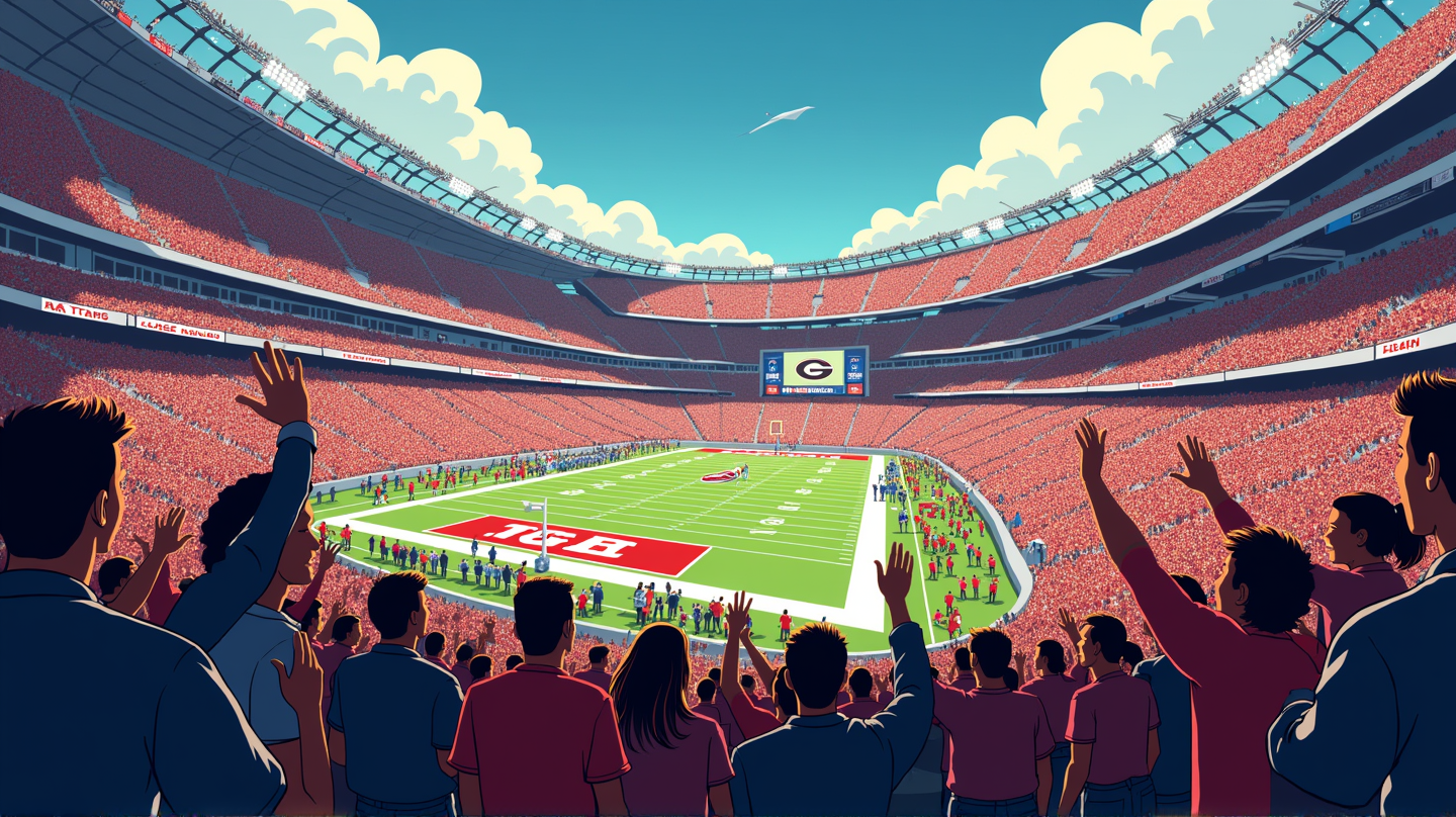 Épico Enfrentamiento en la SEC: Guía para Ver Georgia Bulldogs vs. Alabama Crimson Tide
