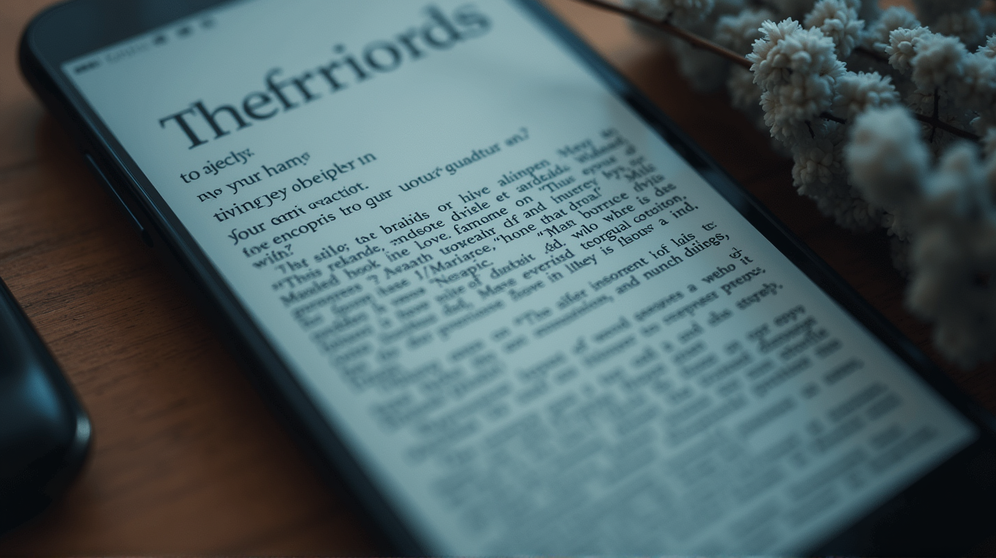 Innovadora App Revoluciona la Lectura, Una Frase a la Vez