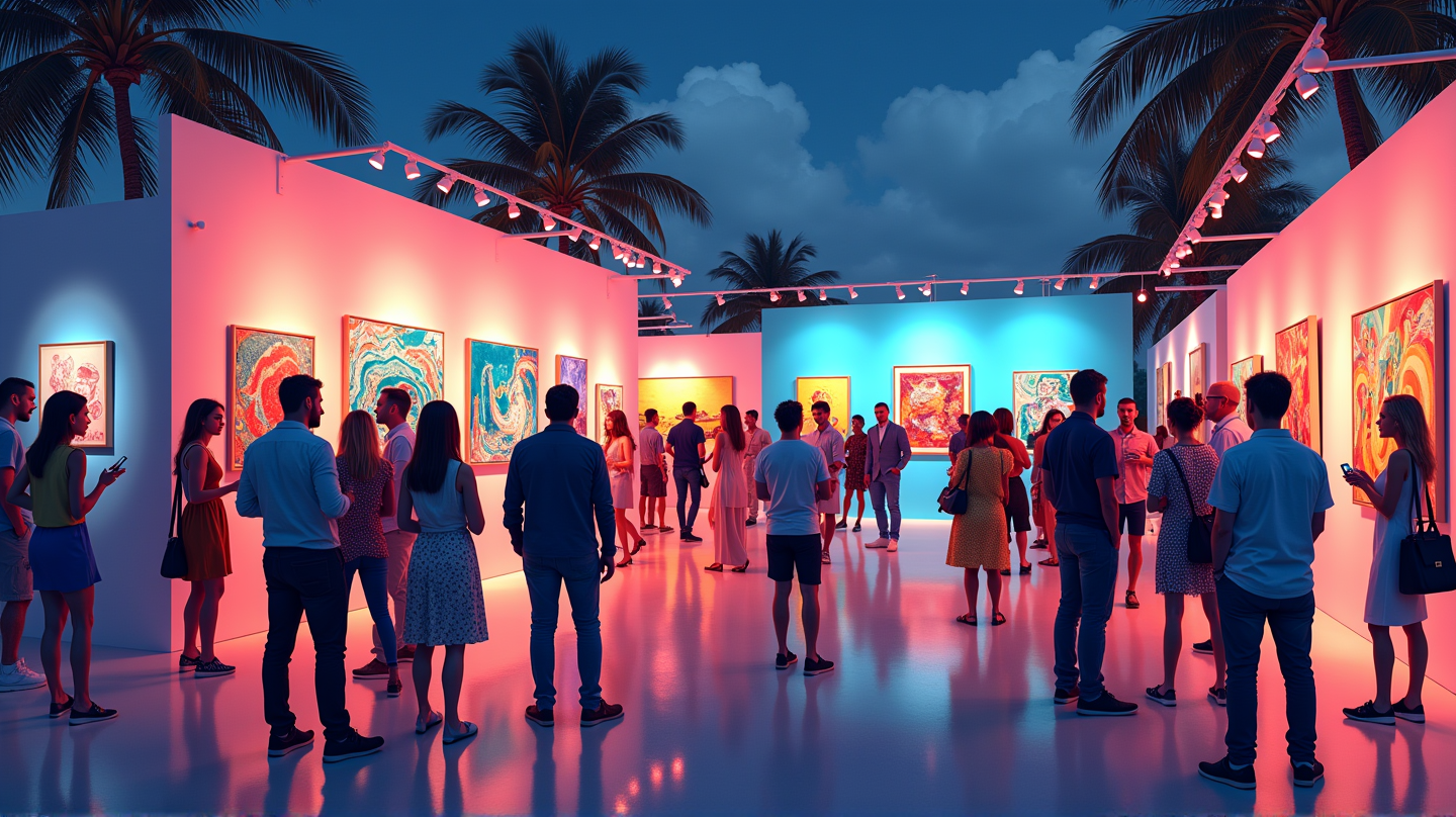 La Extravagancia Artística de Miami: Las Celebridades Acuden a Art Basel 2025