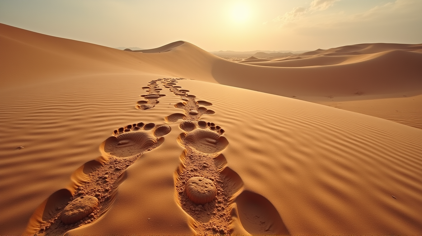 Huella de Humanos Antiguos en Arabia Saudita Reescribe los Libros de Historia