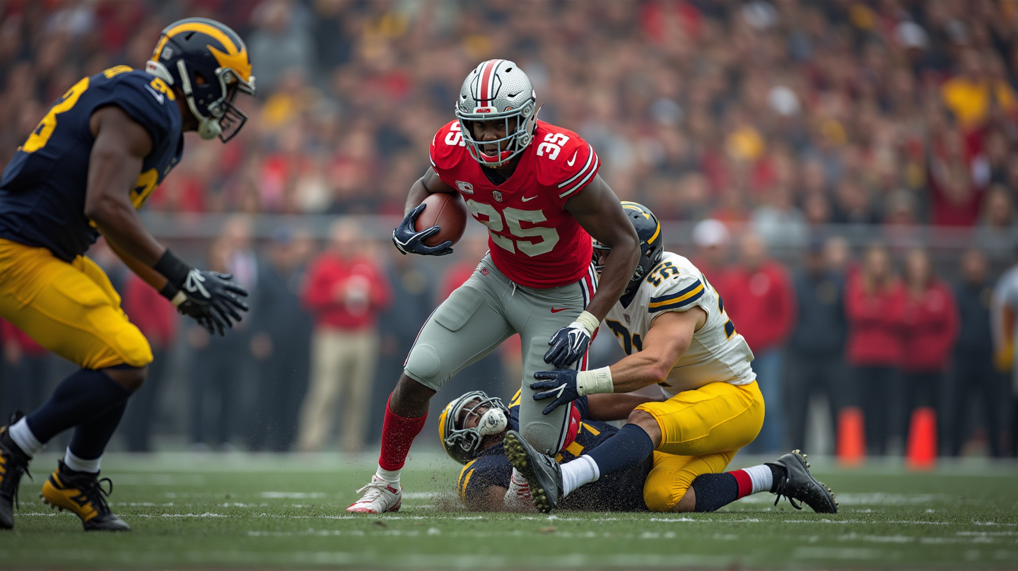 Tumulto de Touchdown: La Controvertida Victoria de Ohio State Contra Michigan