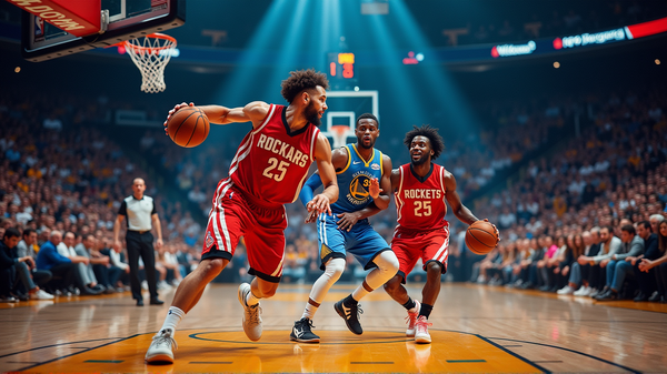 ¡Transmite en vivo la Batalla de Playoffs de la NBA entre Warriors y Rockets!