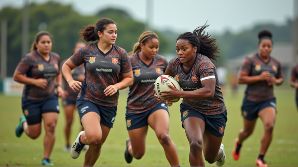 ¡Enfrentamiento de Rugby Femenino en Oceanía: Se Revela el Campeonato 2025!