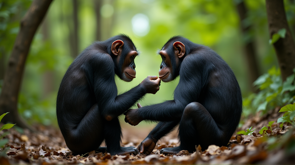 Empatía de los Chimpancés Revelada: Los Simios Muestran Habilidades de Primeros Auxilios