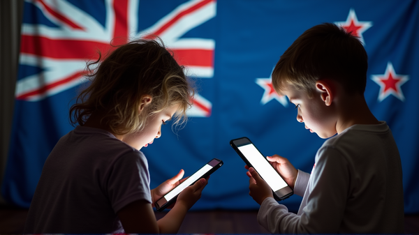 Nueva Zelanda Establece un Precedente Audaz con la Propuesta de Prohibición de Redes Sociales para Niños