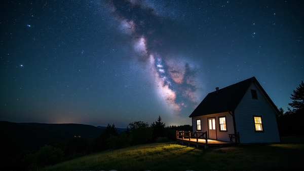 Astrónoma Aficionada Captura Majestuosas Galaxias Sobre los Cielos de Vermont