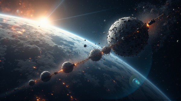 El Espacio en Peligro: Navegando la Creciente Amenaza del 'Síndrome de Kessler'