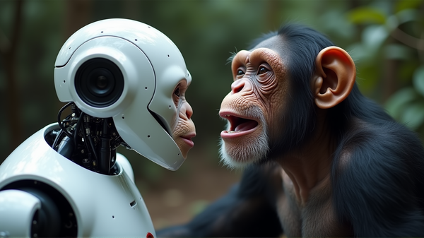 Los Chimpancés Imitan a los Robots: Desentrañando el Misterio del Bostezo