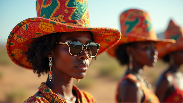Sumérgete en el Deslumbrante Mundo de las Tendencias de Sombreros de Celebridades Africanas