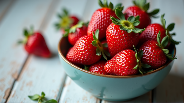 Prolonga la Vida Útil de las Fresas con Este Sencillo Truco de Dos Ingredientes
