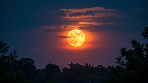 Luna Llena de Ciervo en Julio 2025: Un Espectáculo Celestial que No Puedes Perderte