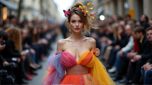 Las Celebridades de Primer Nivel Brillan en la Semana de la Moda de París con Increíble Alta Costura