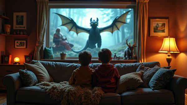 Nico Parker y Mason Thames Revelan la Magia de Ver en Casa 'Cómo Entrenar a tu Dragón'