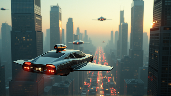 De la Ciencia Ficción a la Realidad: El Auge de los Taxis Voladores