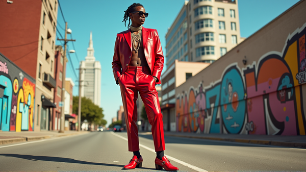 ASAP Rocky Transforma las Burlas de 'Dorothy' en una Brillantez de Moda