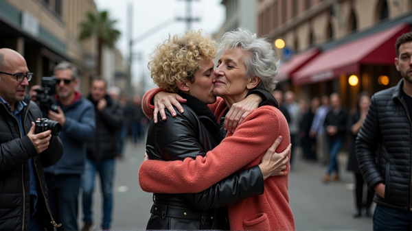 Denise Welch y Matty Healy: Emotivo Reencuentro en la Calle en Medio de la Reacción Negativa de los Fans de Swift