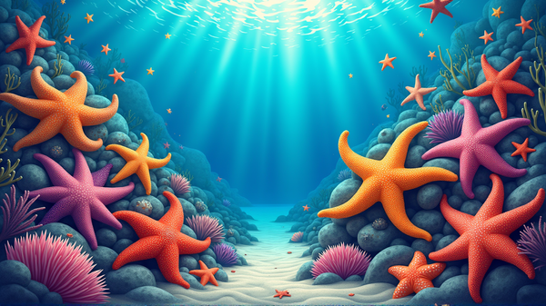 Investigadores Desentrañan el Misterio Detrás de las Muertes Masivas de Estrellas de Mar