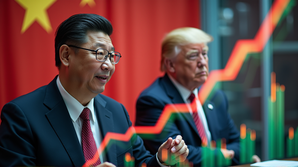 Las Tensiones del Mercado de Valores de China: Una Lucha Para Xi y Trump