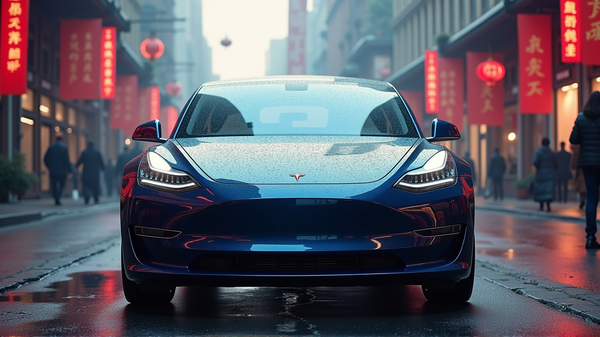 Las Ventas de Vehículos Eléctricos Hechos en China por Tesla Caen en Medio de una Intensa Guerra de Precios