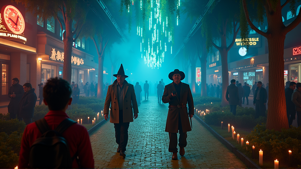 ¡Sorpresivo Cameo: Dolan y Zaslav en la Experiencia Esfera de 'El Mago de Oz'!
