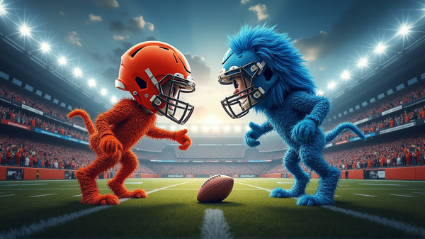 Épico Encuentro: Los Leones y los Browns se Enfrentan en un Anticipado Partido