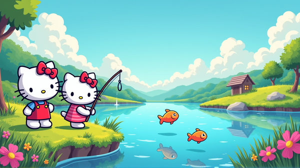 Sumérgete en la Aventura: Descubriendo el Concurso de Pesca en Hello Kitty Island Adventure