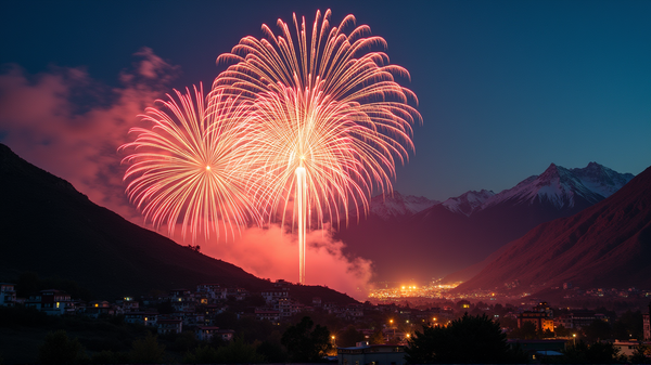 ¿Arte o Error Ecológico? El Debate sobre los Espectaculares Fuegos Artificiales en el Tíbet