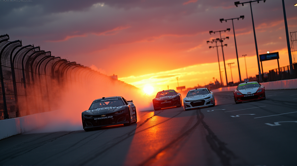 El Drama de Alta Velocidad de NASCAR 2025 se Desarrolla en Kansas Speedway
