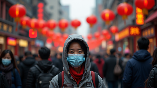 China en Alerta: COVID-19 y Enfermedades Respiratorias Plantean Riesgos Durante el Feriado Nacional