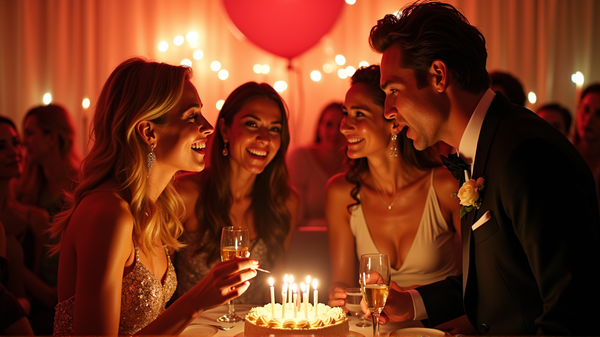 Fiesta de cumpleaños con estrellas: Kate Winslet y Guy Pearce brillan