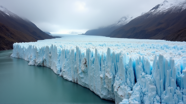 Glaciares Chilenos a lo Largo del Tiempo: Un Contraste Impactante de 1987 a 2024