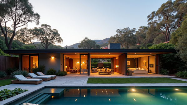 Descubre el Rancho Midcentury de Hollywood Hills: Una Mezcla de Encanto Atemporal e Innovación Moderna