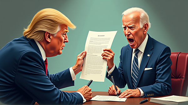 Trump Causa Escándalo: ¿Puede Realmente Invalidar Órdenes de Biden?