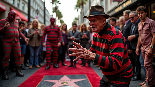 El Maestro de Freddy Krueger: Robert Englund Honrado en el Paseo de la Fama de Hollywood