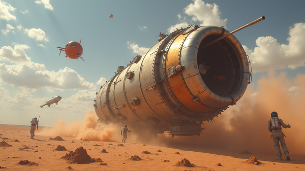 Regreso Triunfal: Astronautas Chinos en Casa Tras Escapada del Polvo Espacial