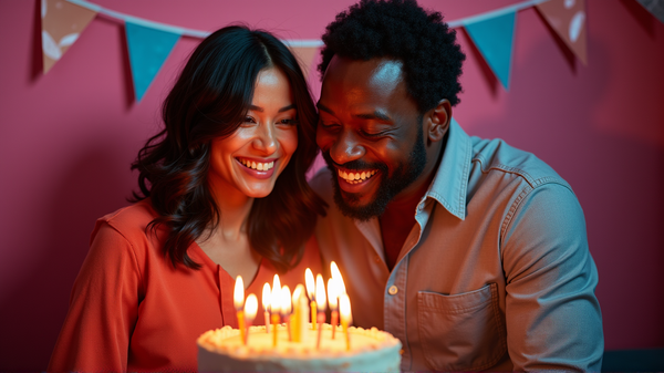 Gemma Chan y Don Cheadle Brillan en su Celebración de Cumpleaños