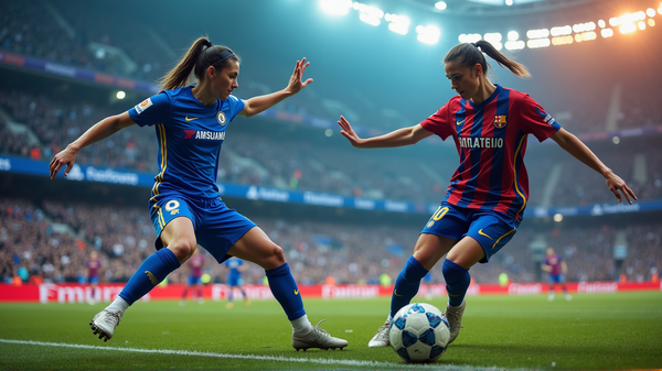 Choque de Titanes: Chelsea vs. Barcelona en la UEFA Women's Champions League
